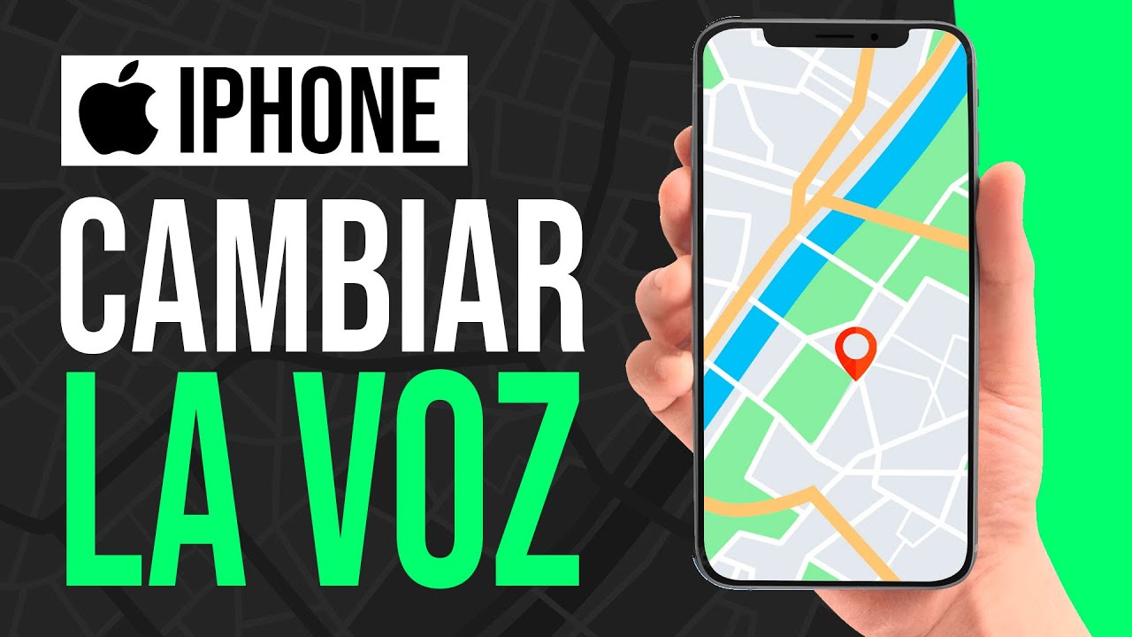 Como CAMBIAR LA VOZ en Apple Maps en iPhone (Rápido y facil) - YouTube