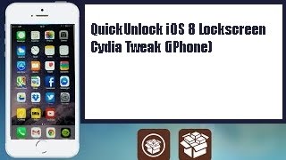 QuickUnlock iOS 8 Lockscreen Cydia Tweak (iPhone) screenshot 1