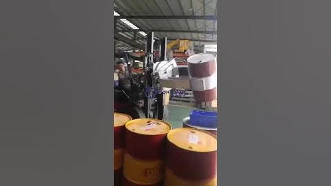 Wontonne Forklift Attachment Drum Clamp -- 4 Drums Revolving Type