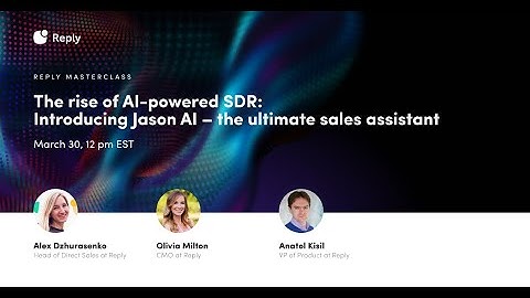 The rise of AI-powered SDR: Introducing Jason AI – the ultimate sales assistant