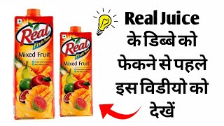 Best out of waste | Reuse Empty Real Juice Tetra Pack | Handmade Craft Idea