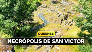 NECRÓPOLIS de San Victor de Barxacova | Historia y misterio en la Ribeira Sacra 🕊️