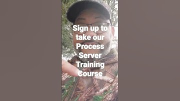 Can a process server enter private property. #processservertraining