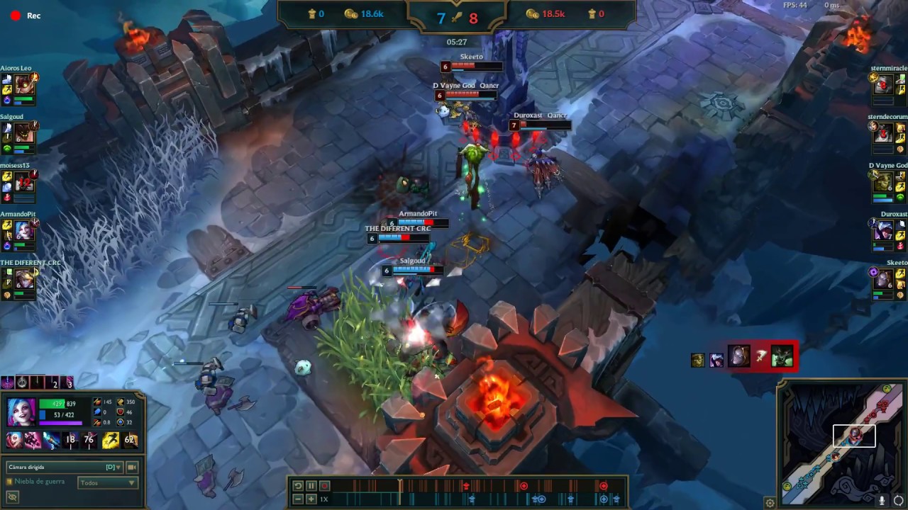 ARAM Pentakill with Oriana - League of Legends - Skeeto