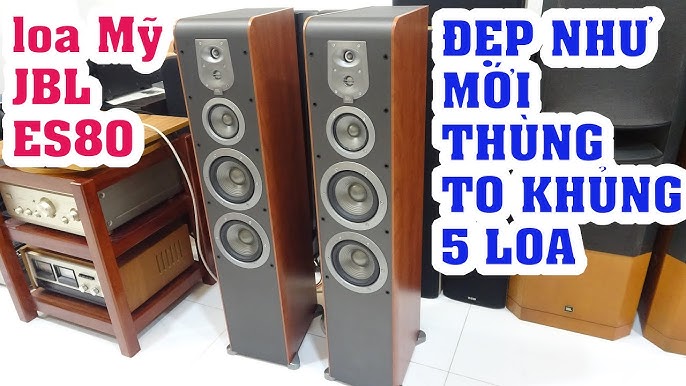 thần linh ơi Chân dài Mỹ đẹp thế này mà quá rẻ-JBL ES80 vàng,thùng ...