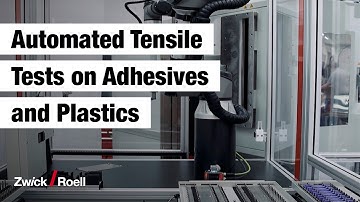 Robotic Testing System roboTest N for Tensile Tests on Adhesives and Plastics