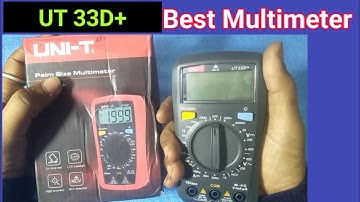 UNI-T Multimeter.  UT33D+ Details.