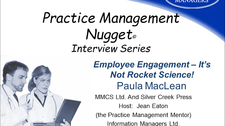 Employee Engagement - It's Not Rocket Science