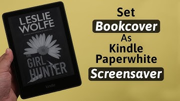 Kindle Paperwhite: How To Set Book Cover As Screensaver! [Easily]