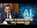 Hawley DEMANDS Action: “Shut Down Dangerous AI Chatbots for Kids!