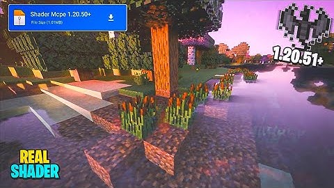 Top Ultra realistic shader Mcpe 1.20.50+ | Render Dragon 100% Working Minecraft PE