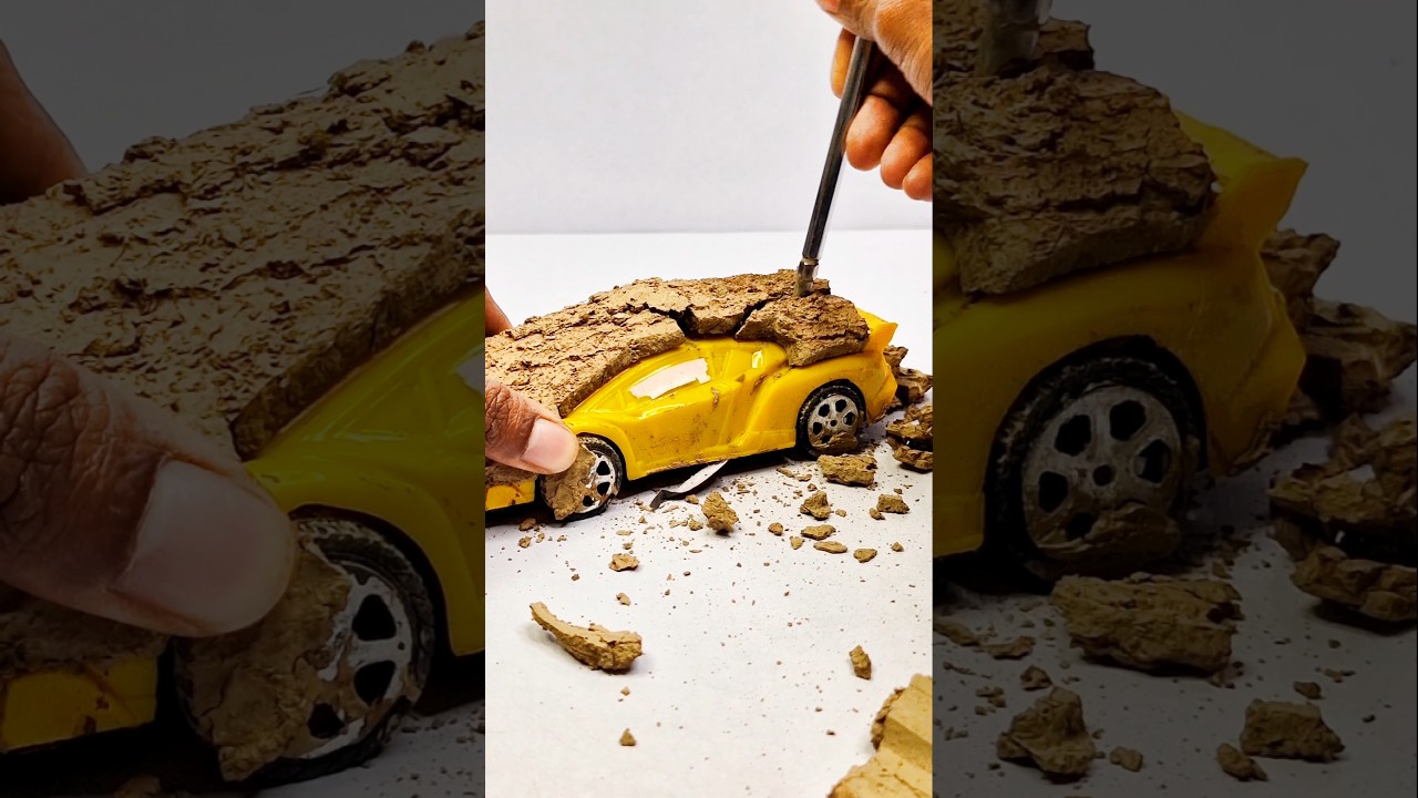 I Clean a Super Muddy RC  Car It for Free 