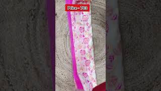 meesho lichi silk saree unboxing shorts meesho