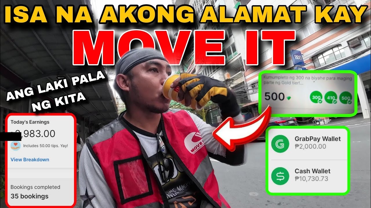 ALAMAT NA AKO KAY MOVE IT | ANG LAKI NG KITA |