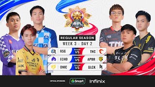 🔴REBROADCAST | MPL PH S13 | ENGLISH-Week3 Day 2