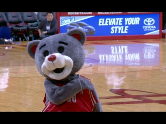 CLUTCH THE BEAR (on creating Houston ROCKETS mascot, BILL MURRAY