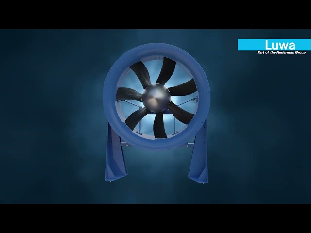 Luwa Axial Fan with Carbon Fibre Blades class=