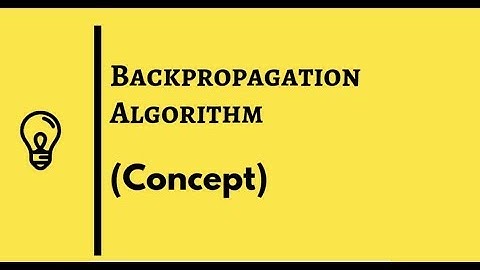 Back Propagation in Neural Network with an Example | Machine Learning (2019)