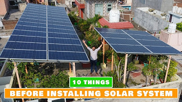 10 Important Things | Before Installing Solar Plant | Lumencity