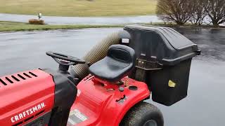 Craftsman T110 riding mower