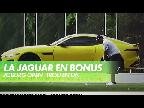 Le trou en un de Ritchie pour gagner une Jaguar