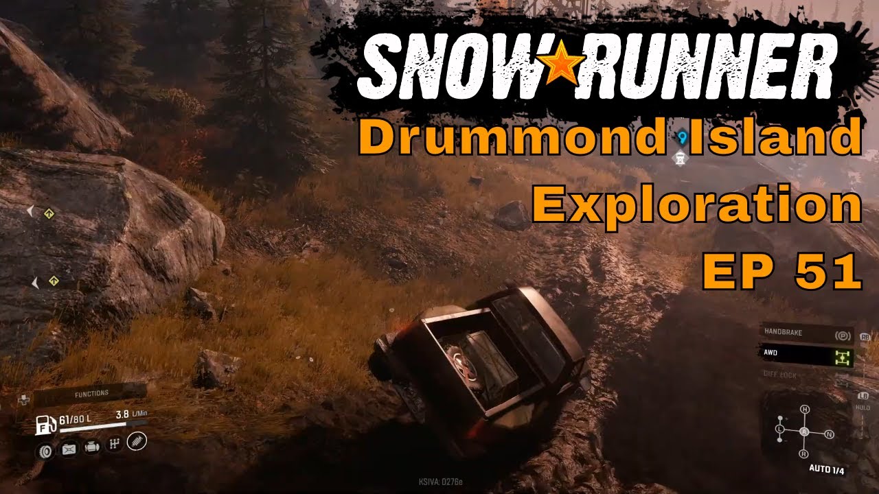 Snowrunner drummond island garage location