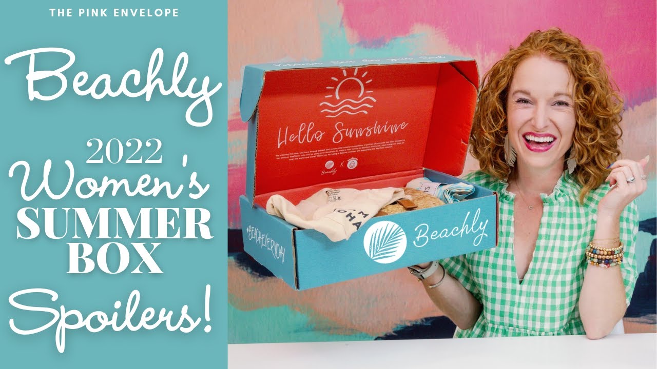 Beachly Summer 2022 Spoiler Beachly Womens Subscription Box + 30 off
