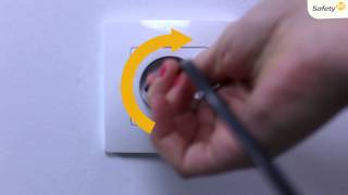 Видео: Safety 1st вращающиеся заглушки на розетки 8 шт