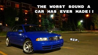 How To Ruin An Audi s4 In 30 Seconds! (Not Recommended) Cringe Alert.