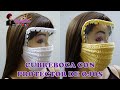 Mascarilla, tapaboca o cubre boca con protector de ojos paso a paso tejido a crochet