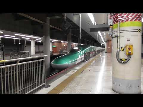 Ｅ５系　はやぶさ１３号　新函館北斗行き　上野駅通過