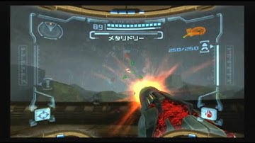 Metroid Prime 1 Wii Version Walk-Through Part 42: Meta Ridley Boss Battle