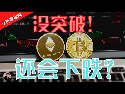 BTC ETH 比特幣還未突破，大家可以參考接下來下跌的位置。以太幣也會下跌嗎？比特幣下跌的位置！【分析帶你飛】| Nicky帶你飛【Winnance】