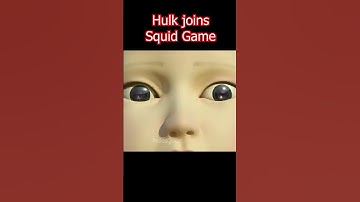 #marvel #hulk #squidgame #avengers hulk joins squid game #comedy