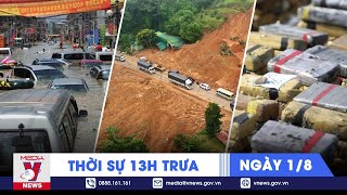 Thời sự 13h chiều 1/8. Đèo Bảo Lộc thông xe; Mưa lũ kéo dài gây thiệt hại ở Trung Quốc - VNEWS