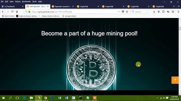 CryptoTab Bitcoin mining Demo