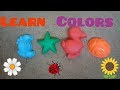 Learn Colors and Numbers for Children Sand Molds Bublik Bred/ Считаем и учим цифры на английском