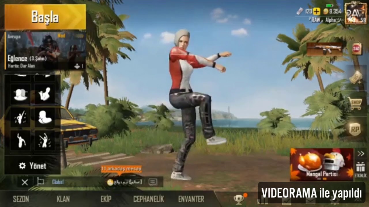 TEMPOOO! DUVARDA ELEKMİ OLUR EL KIZI MELEKMİ OLUR DANS PUBG MOBILE ️ TEMPOOO! DUVARDA ELEKMİ OLUR EL KIZI MELEKMİ OLUR DANS PUBG MOBILE ️