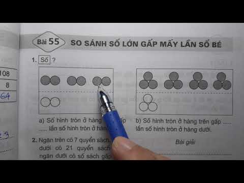 Video TOÁN LỚP 3 - VỞ BÀI TẬP 1 (Bài 55/ Trang 65) - SO SÁNH... - youtube