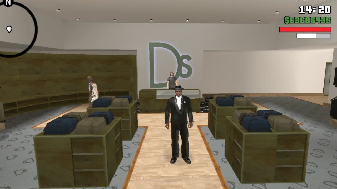 Caminando en GTA San Andreas Mobile ( Didier Sachs ) No Commentary