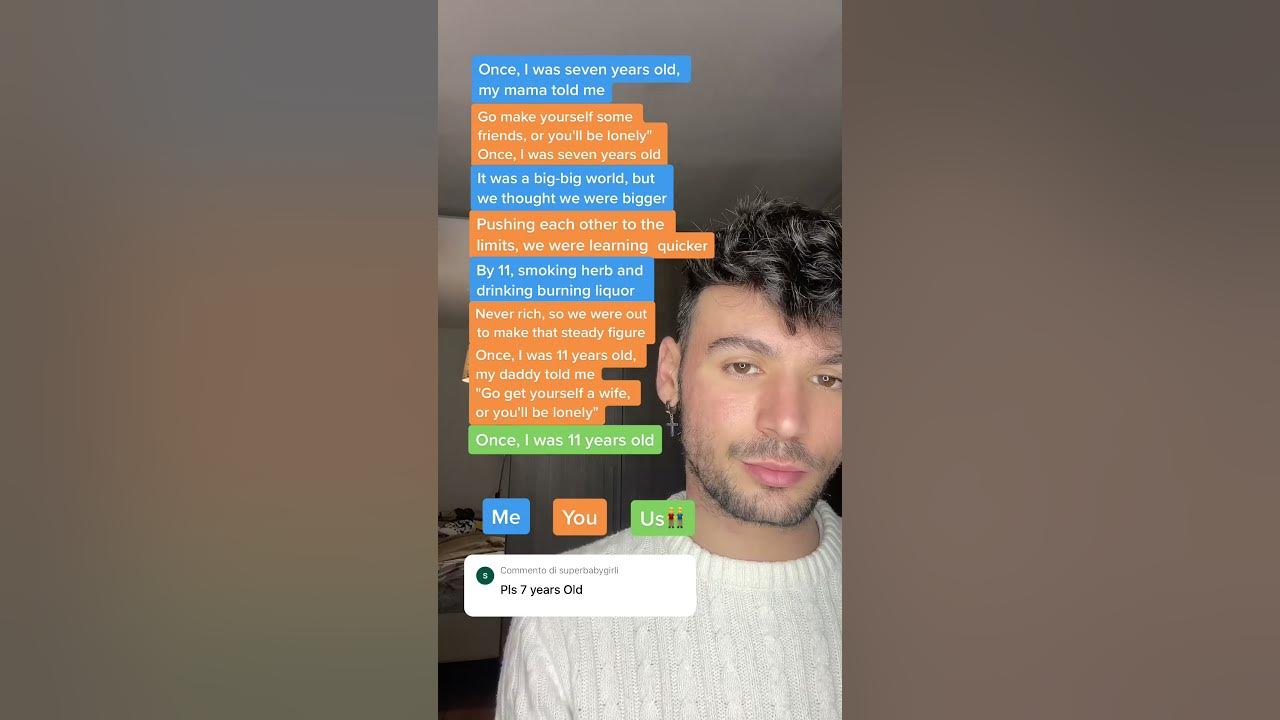 7 years👶🏻 singing challenge🎙️ by Lukas Graham