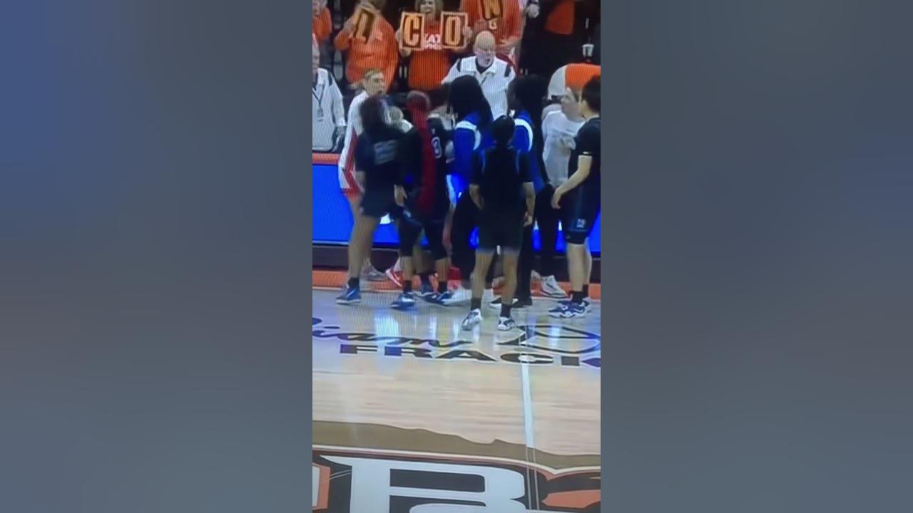 Memphis basketball player hits Bowling Green player after the game 