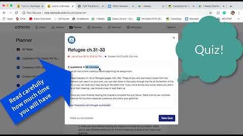 How to Submit Assignments on Edmodo
