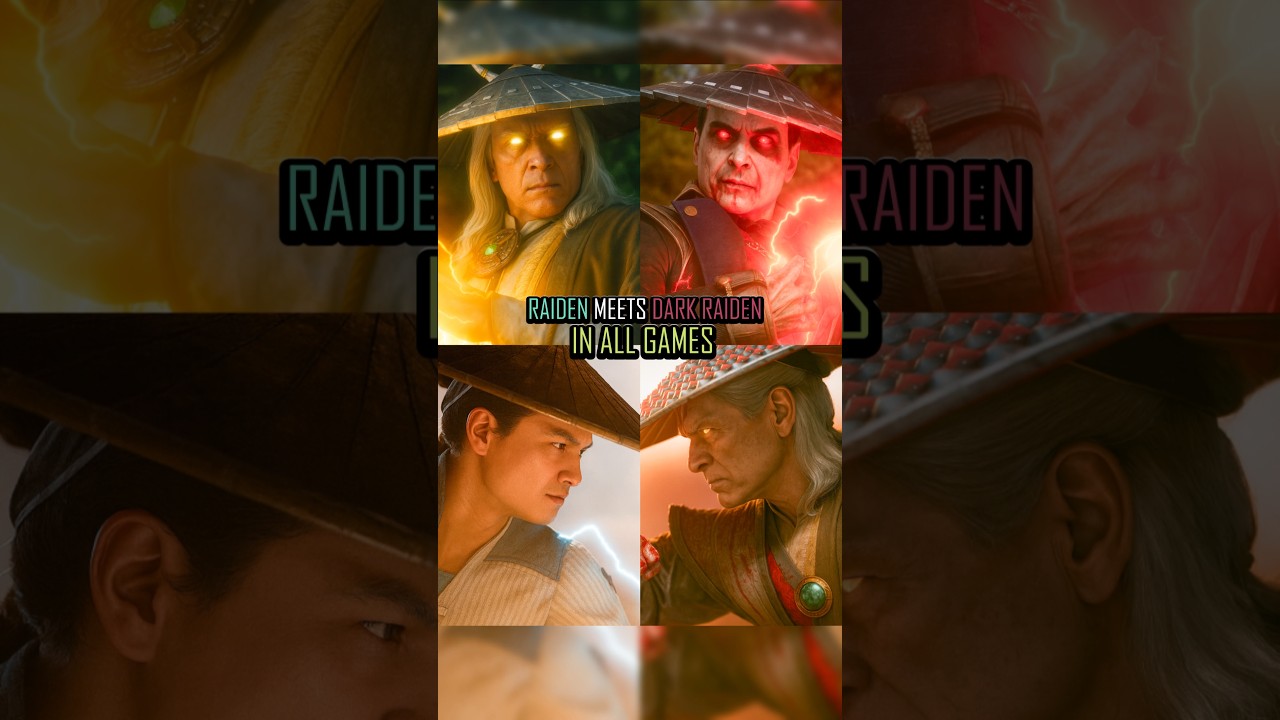 Raiden and Dark Raiden  Lines in MkX , Mk11 , and Mk1 khaos Reigns 