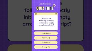 #Quiz_22 | Array In JavaScript | Coding Interview Question | SWE Puzzle #shorts #viral