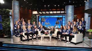 Ellen Honors the Gold Medal-Winning U.S. Women's Hockey Team