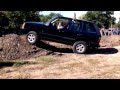Range Rover P38 obstacle course at the Iowa Jeep Show 2013