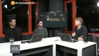 Hromadske International. The Sunday Show - The Edge: discussion with Christopher Miller  and Noah Schneider