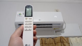 Setting dan fungsi remote AC LG 1/2 PK. Mengaktifkan mode ekonomis