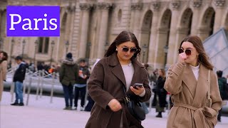 Walking tour in Paris 4K - Paris France